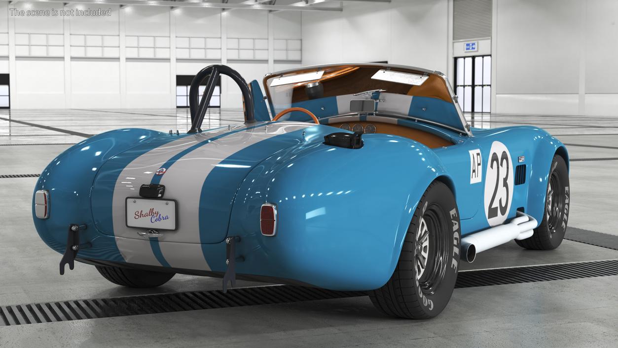 3D model AC Shelby Cobra 1965