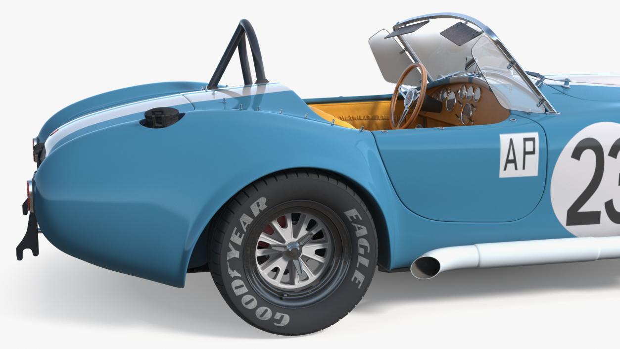 3D model AC Shelby Cobra 1965