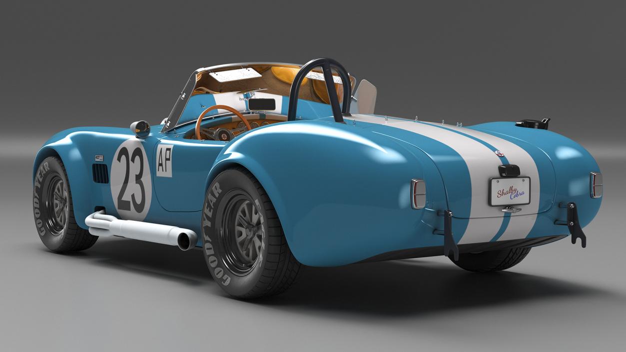 3D model AC Shelby Cobra 1965