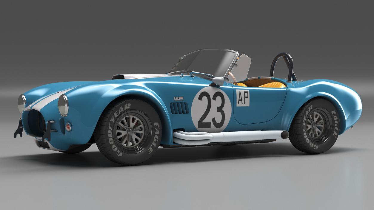 3D model AC Shelby Cobra 1965