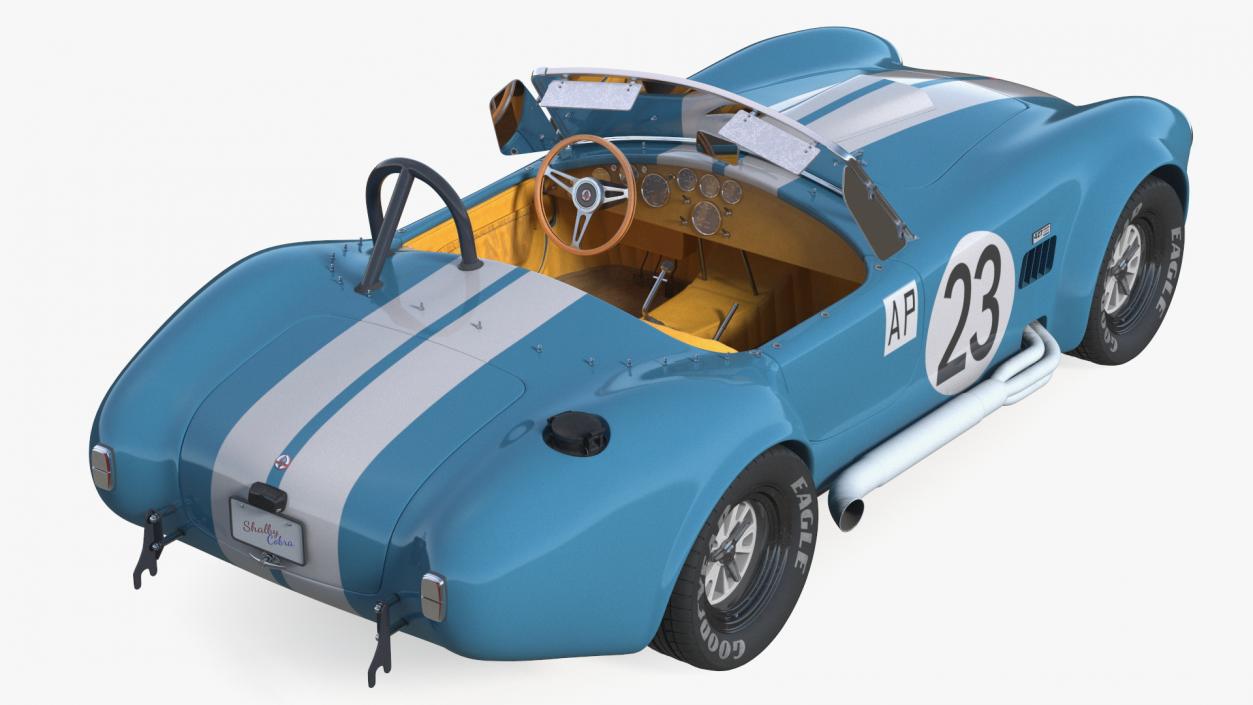 3D model AC Shelby Cobra 1965