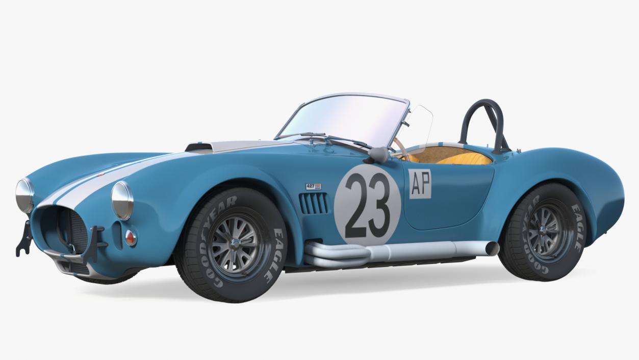 3D model AC Shelby Cobra 1965