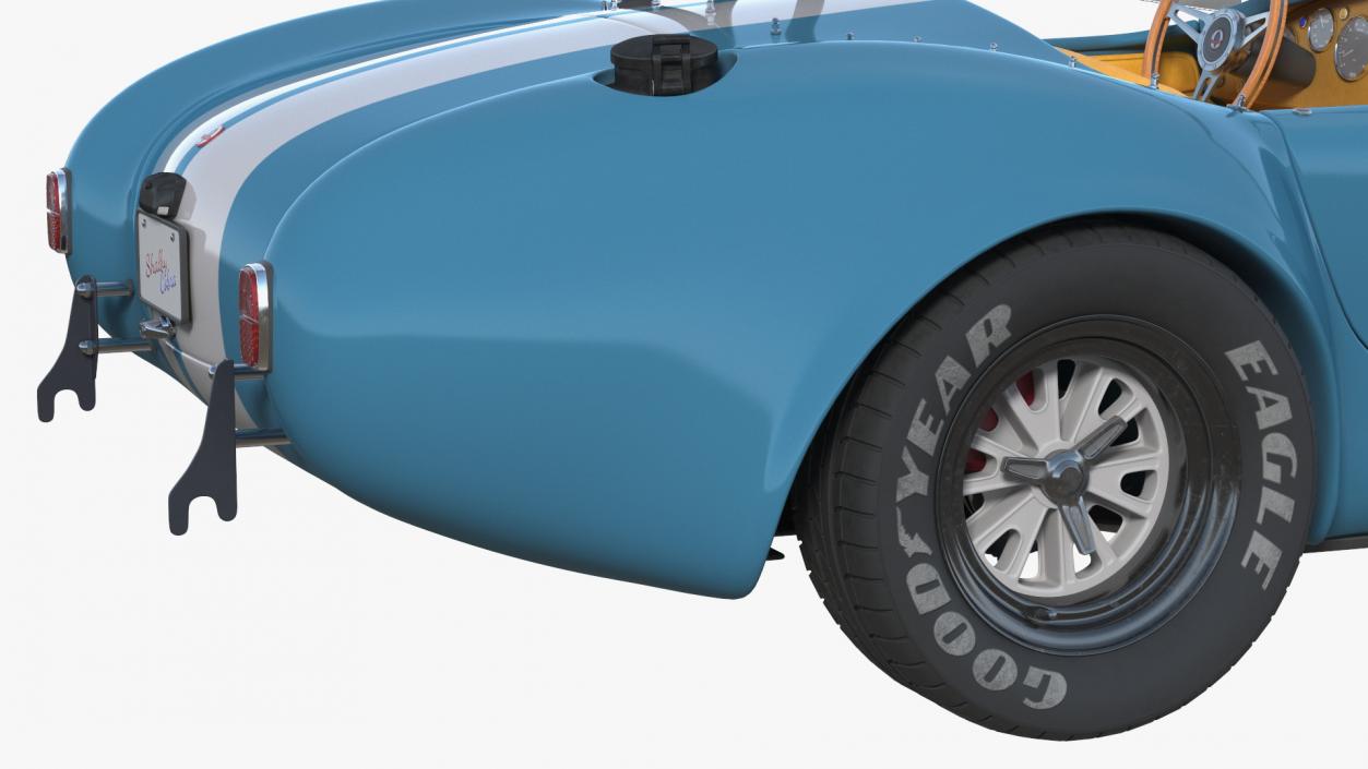 3D model AC Shelby Cobra 1965