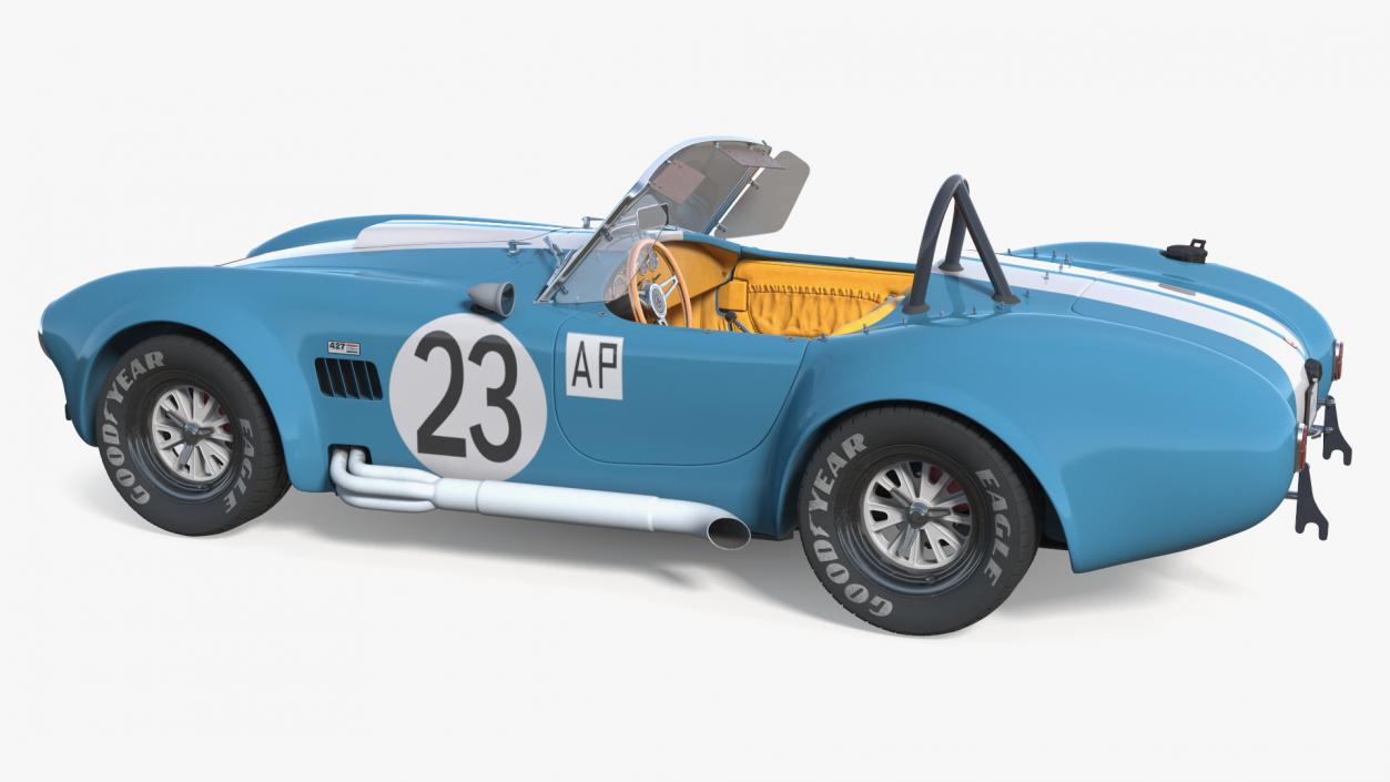 3D model AC Shelby Cobra 1965