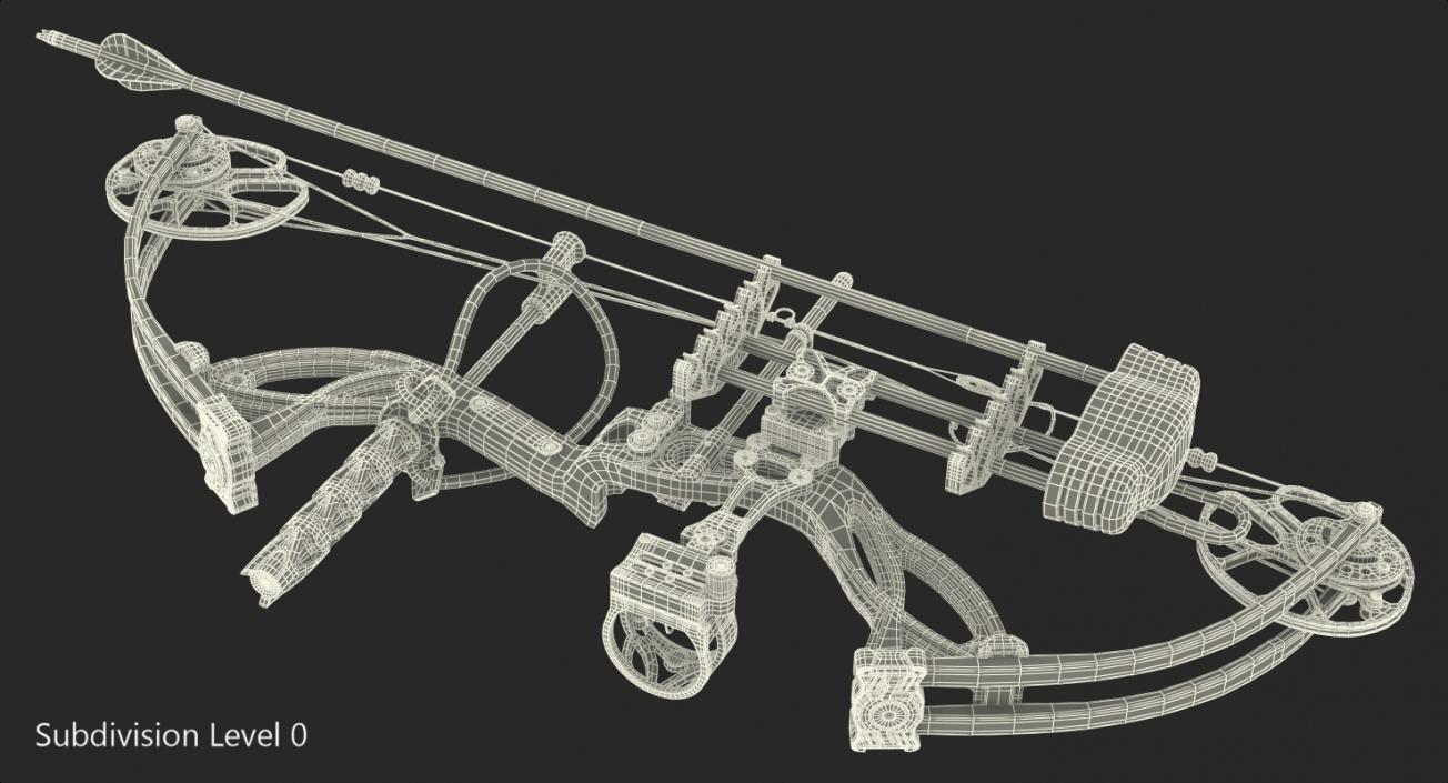 3D model Compound Bow Generic