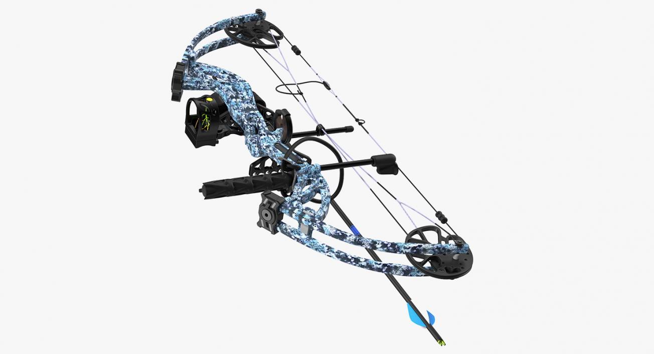 3D model Compound Bow Generic