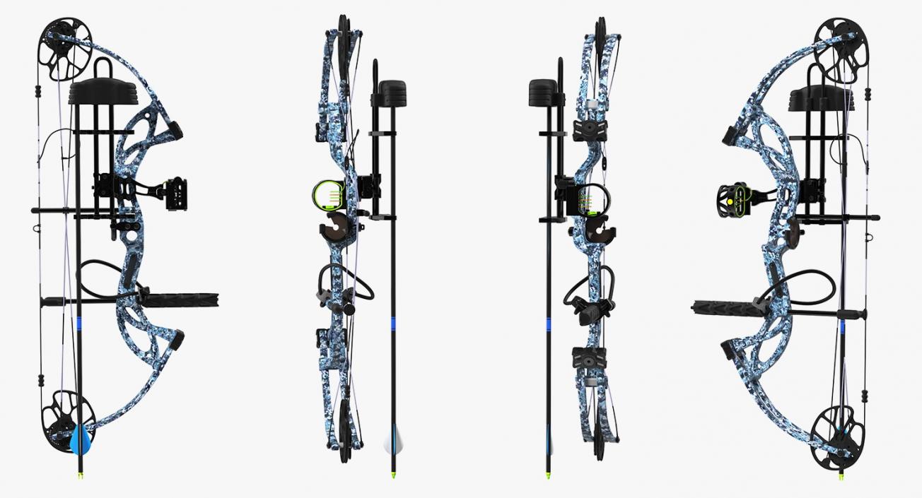 3D model Compound Bow Generic