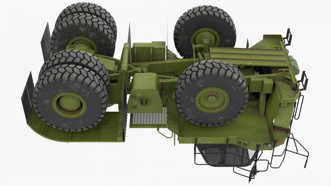 Heavy Duty Bare Chassis Dirty 3D model