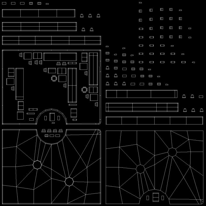 6 Deck Blackjack Discard Tray 3D model