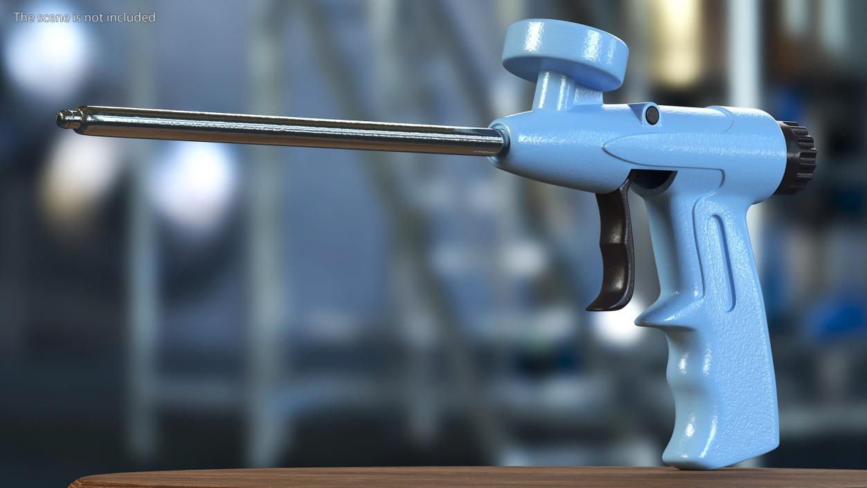 3D model Spray Gun with Foam Can Soudal