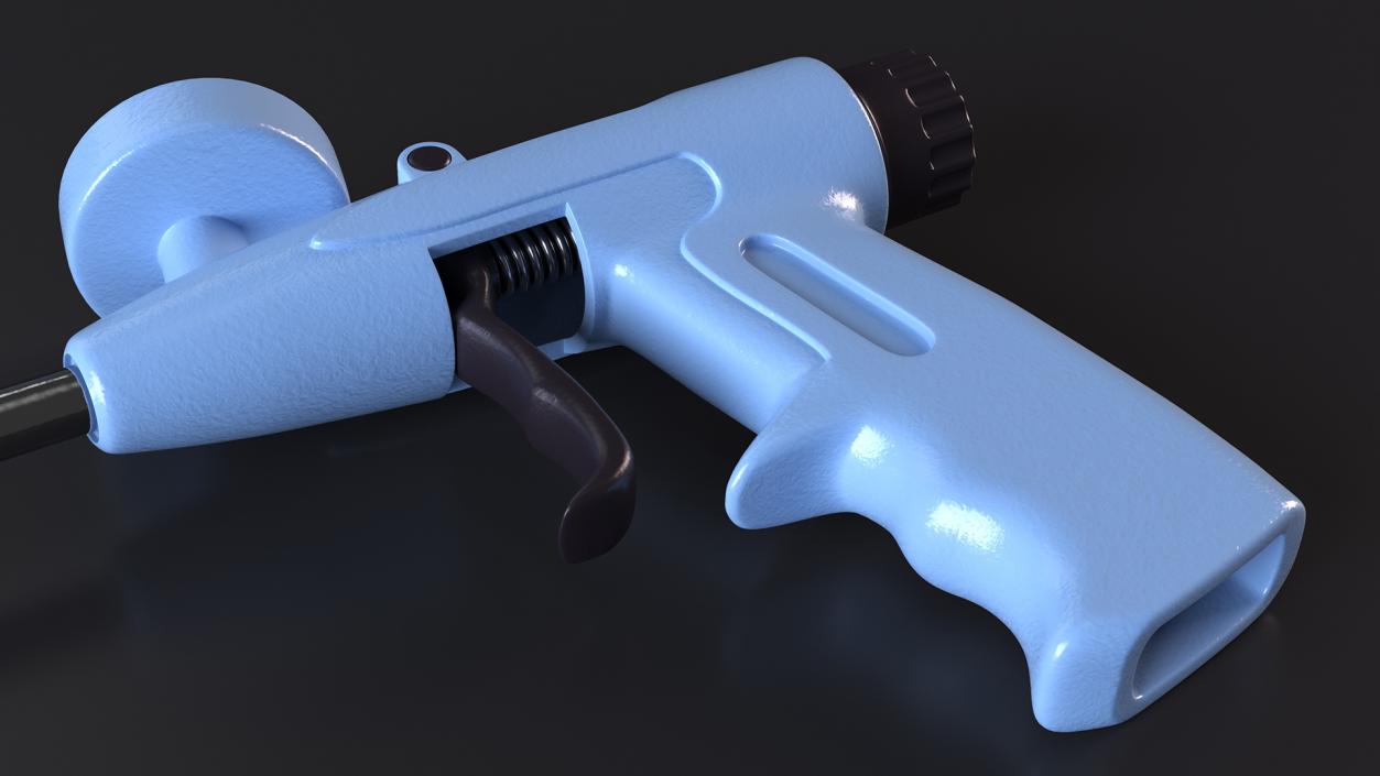 3D model Spray Gun with Foam Can Soudal