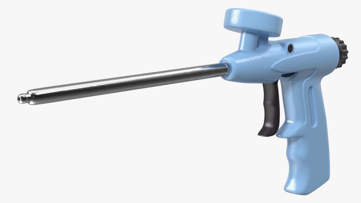 3D model Spray Gun with Foam Can Soudal