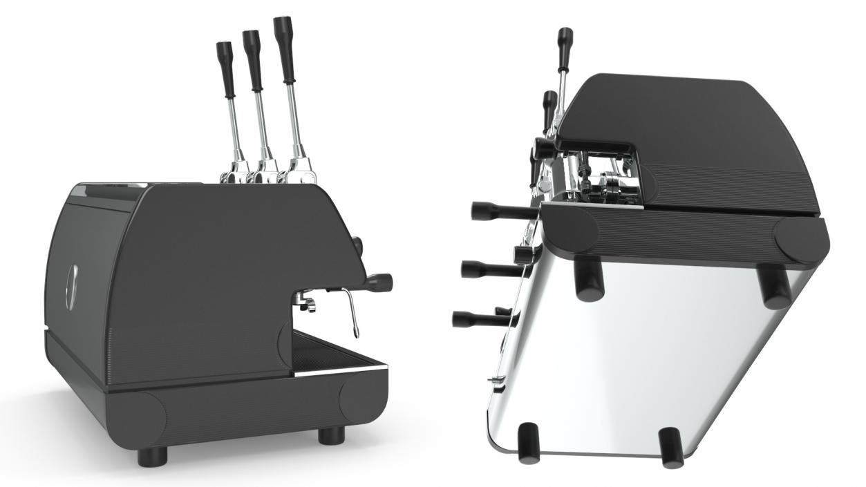 Commercial Espresso Machines Set 3D