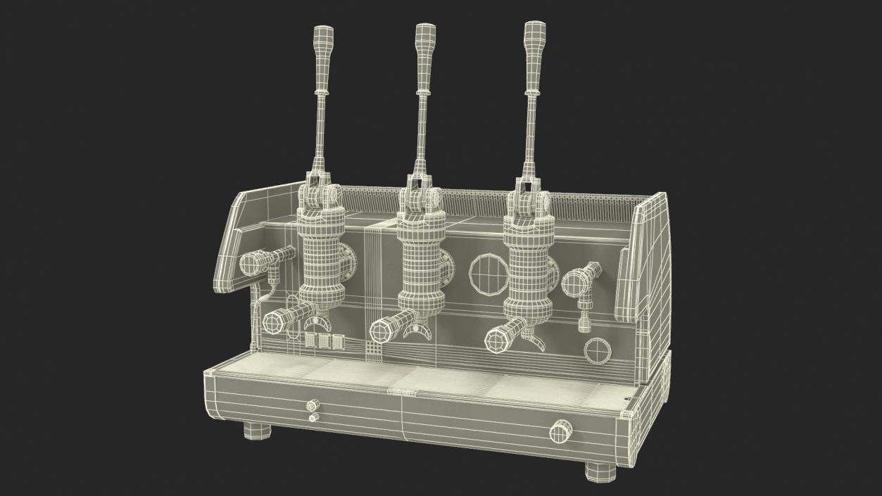 Commercial Espresso Machines Set 3D