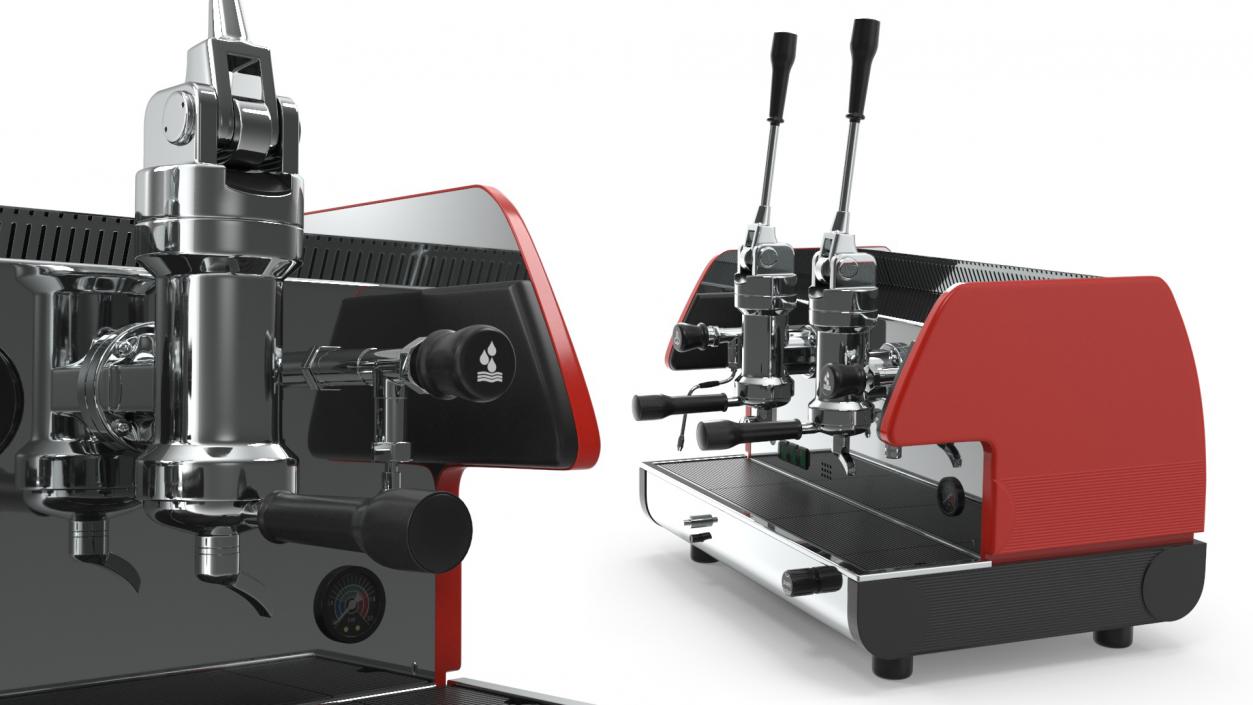 Commercial Espresso Machines Set 3D