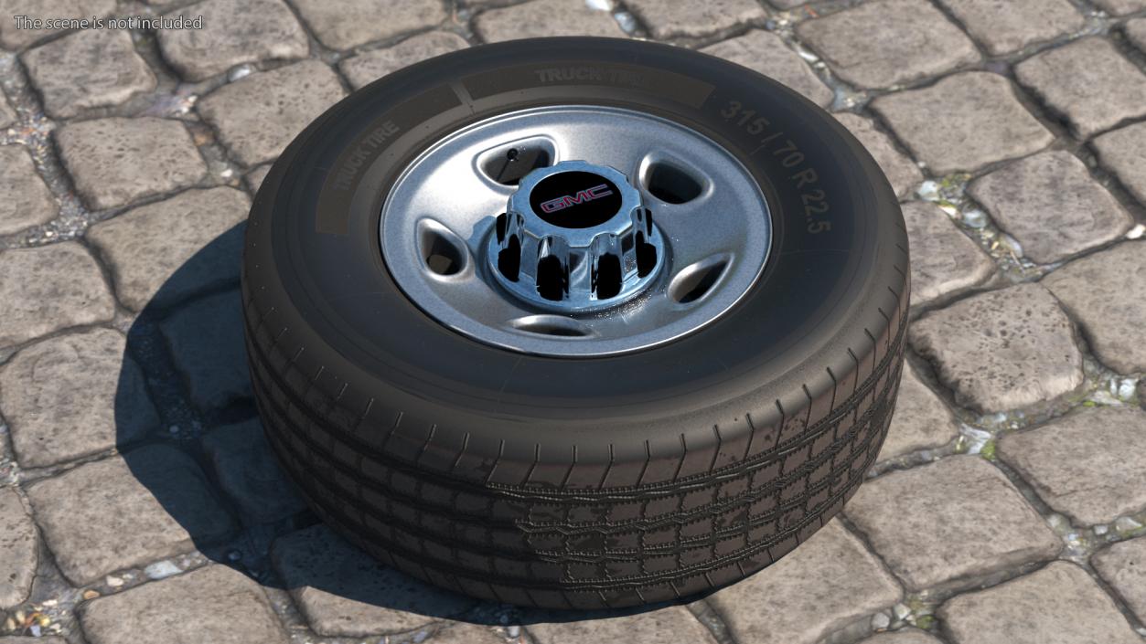 3D model GMC Savana Van Wheel