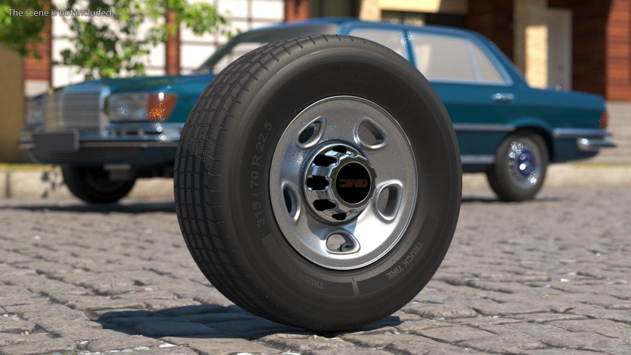 3D model GMC Savana Van Wheel