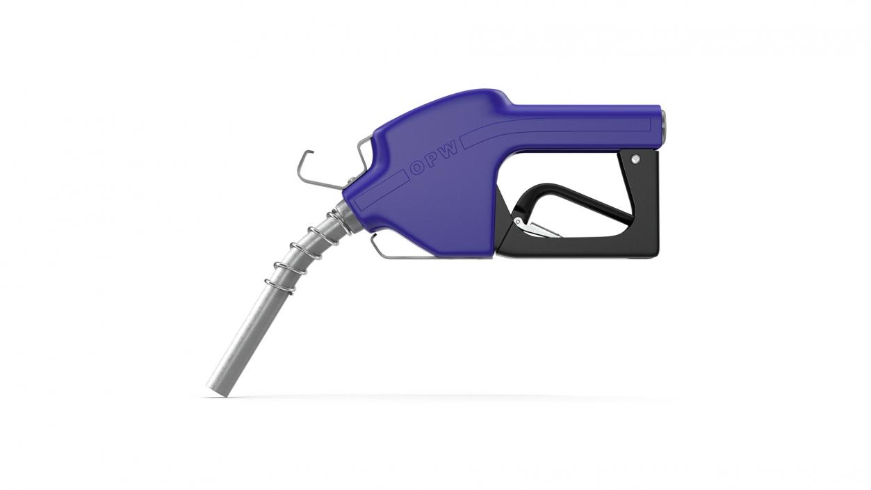 3D Fuel Dispenser Nozzle Blue