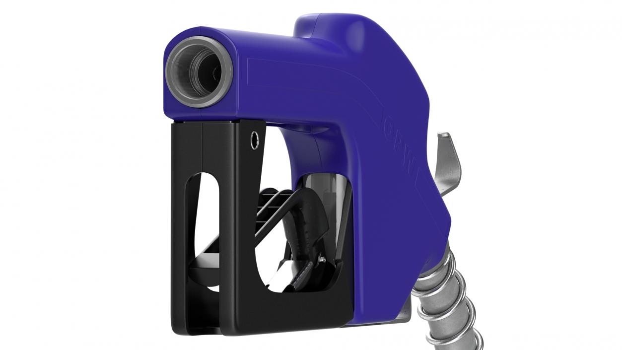 3D Fuel Dispenser Nozzle Blue