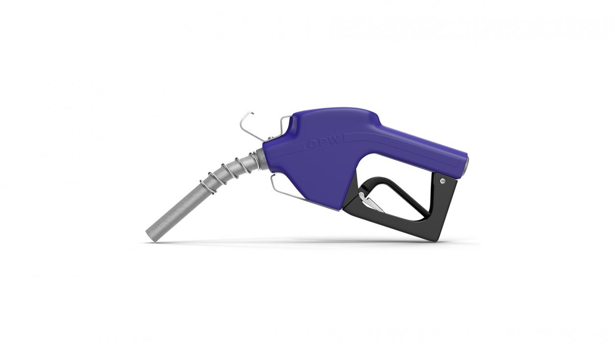 3D Fuel Dispenser Nozzle Blue