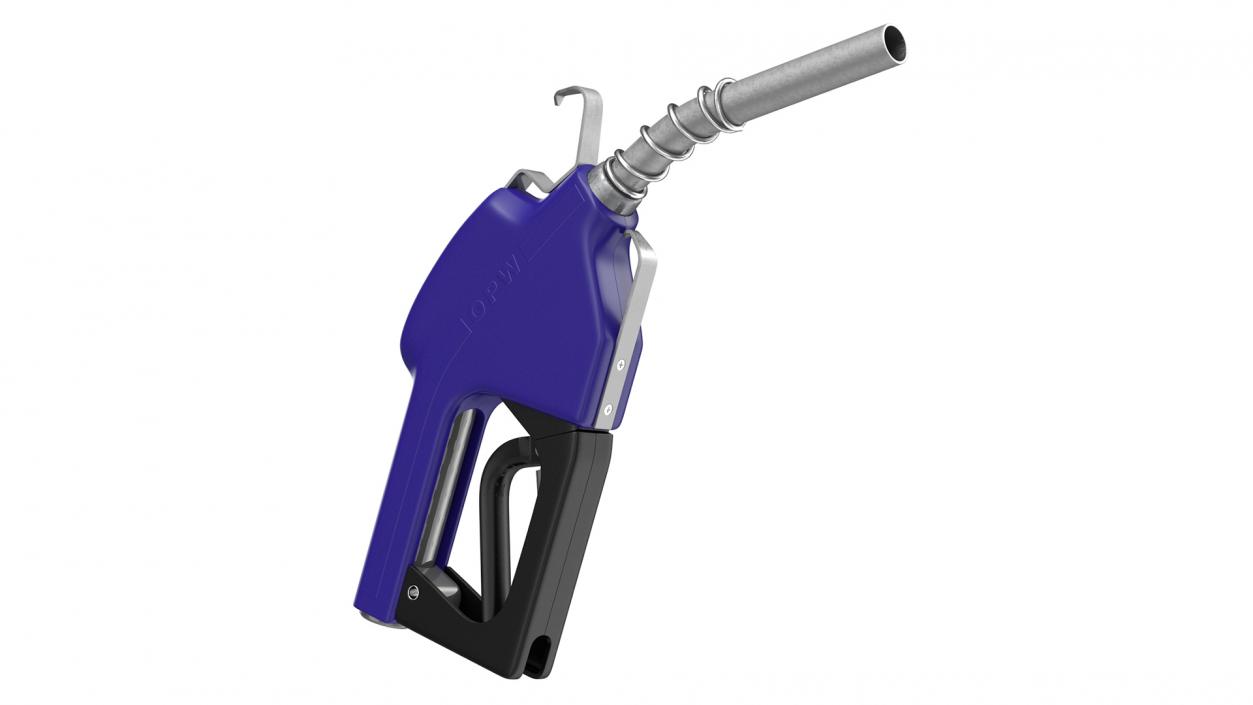 3D Fuel Dispenser Nozzle Blue