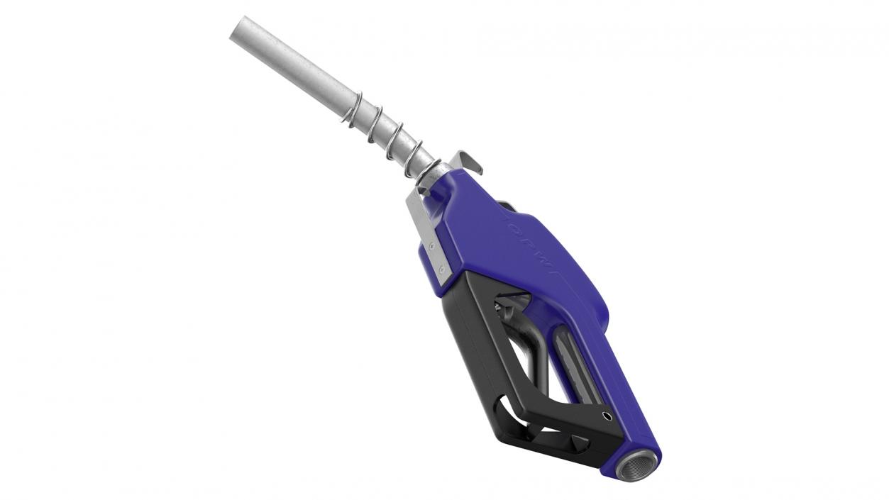 3D Fuel Dispenser Nozzle Blue