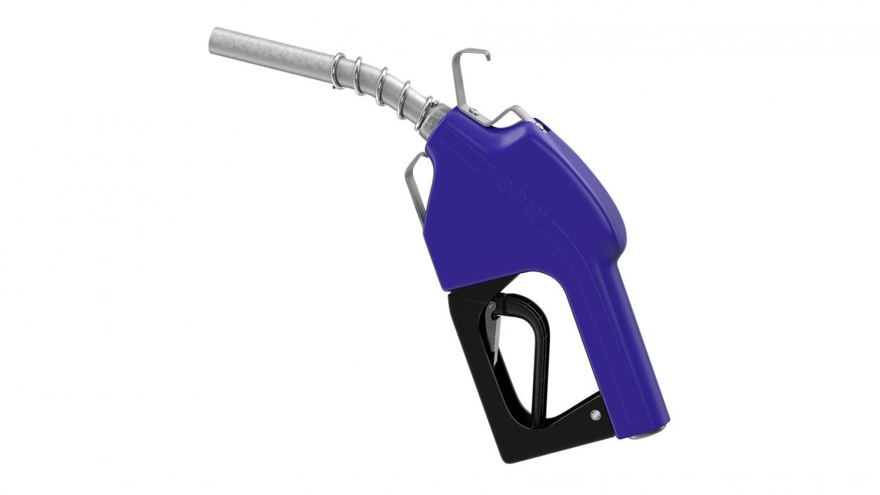 3D Fuel Dispenser Nozzle Blue