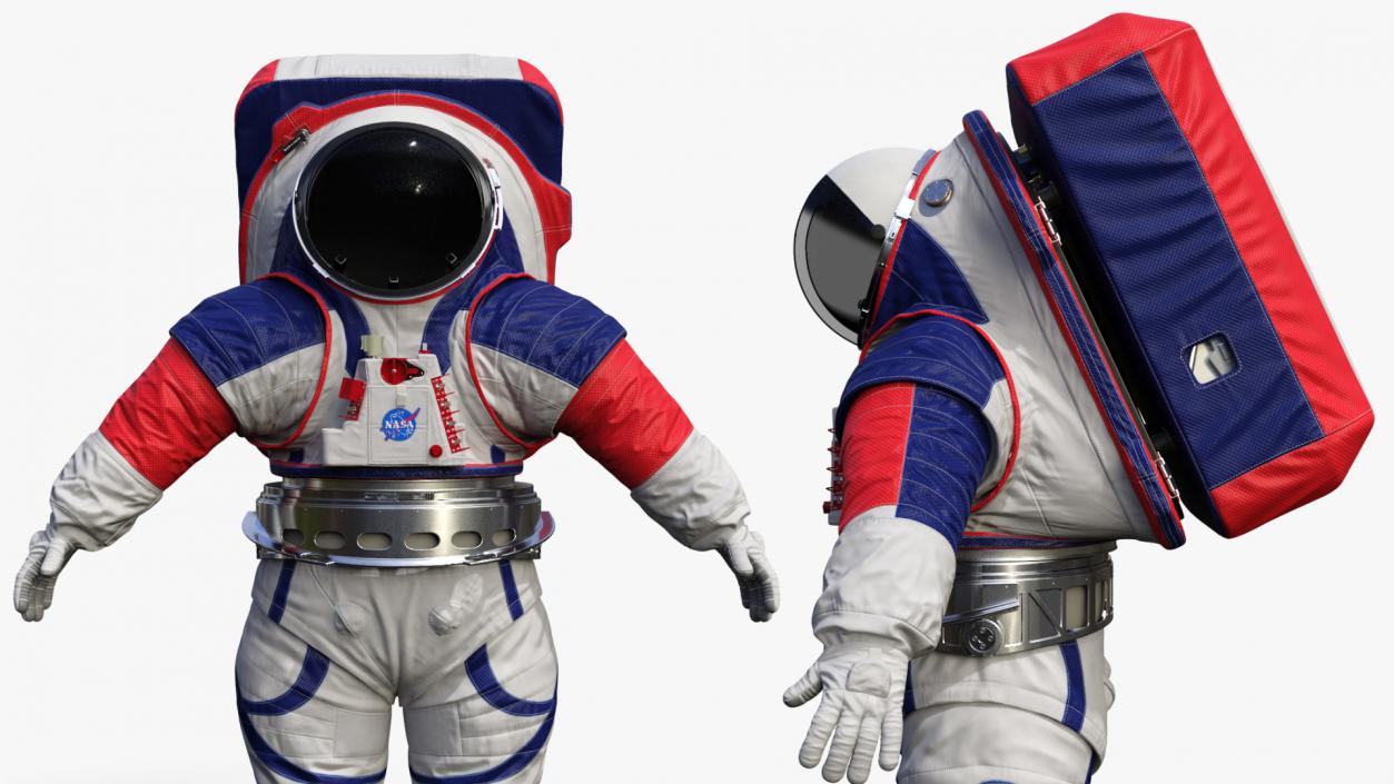 Spacesuit NASA xEMU 3D model