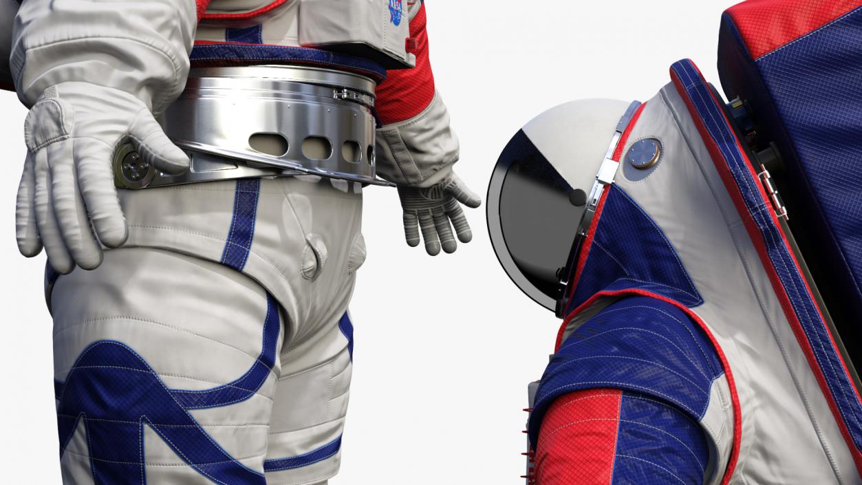 Spacesuit NASA xEMU 3D model