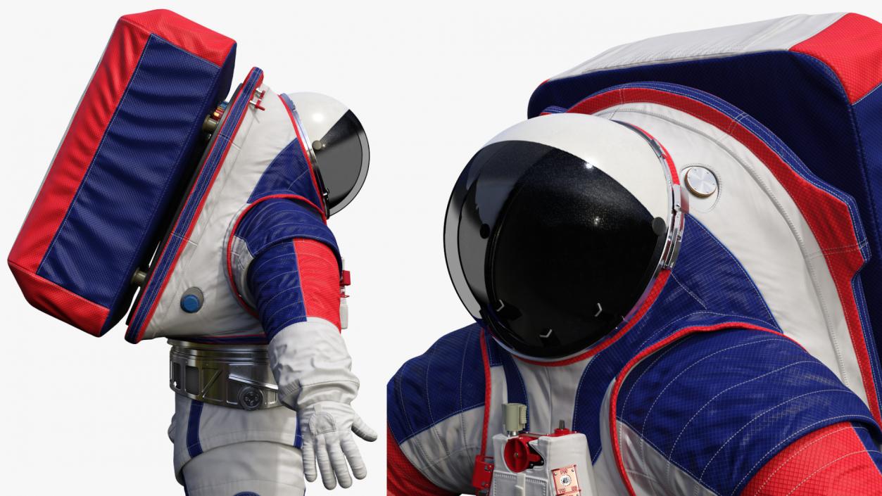 Spacesuit NASA xEMU 3D model