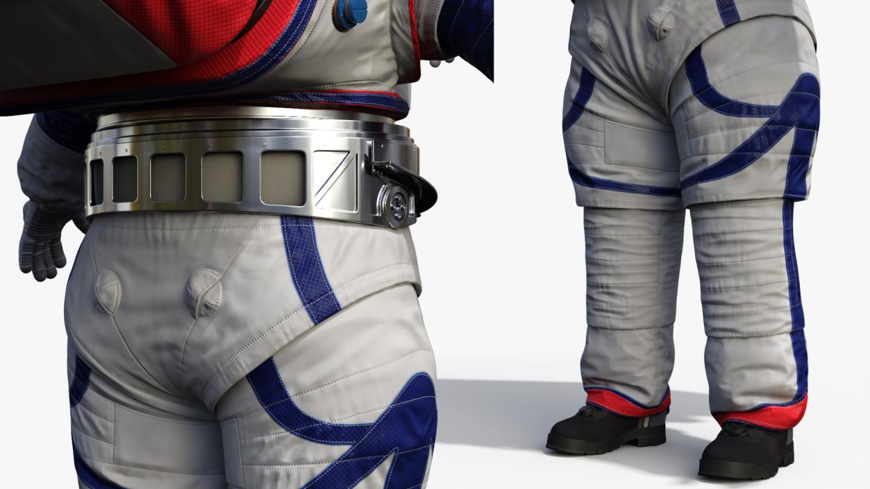 Spacesuit NASA xEMU 3D model