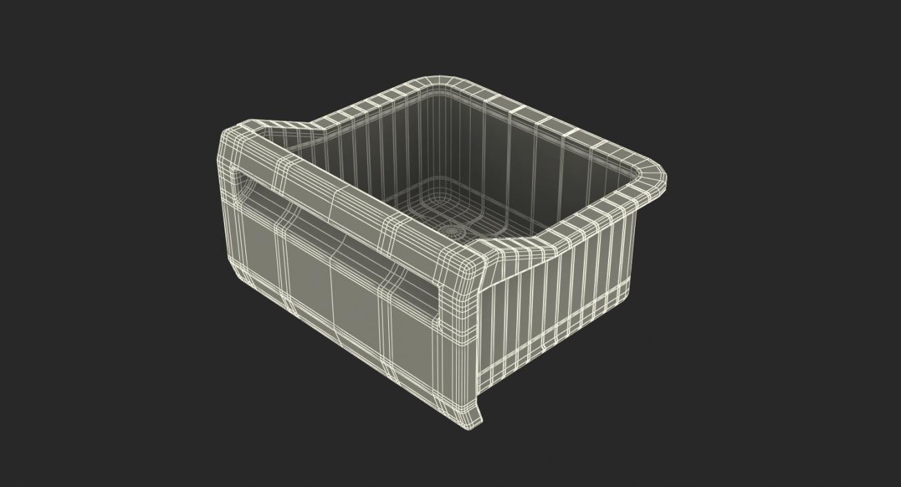 Refrigerator Glass Box 3D