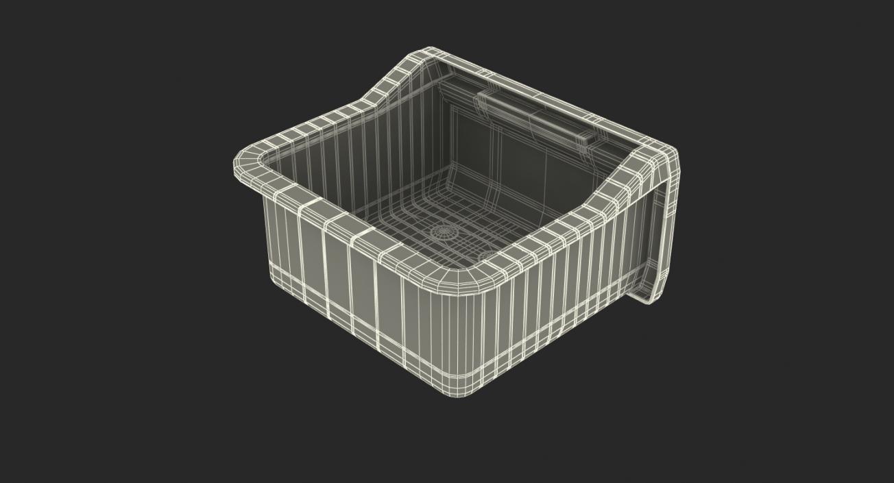 Refrigerator Glass Box 3D