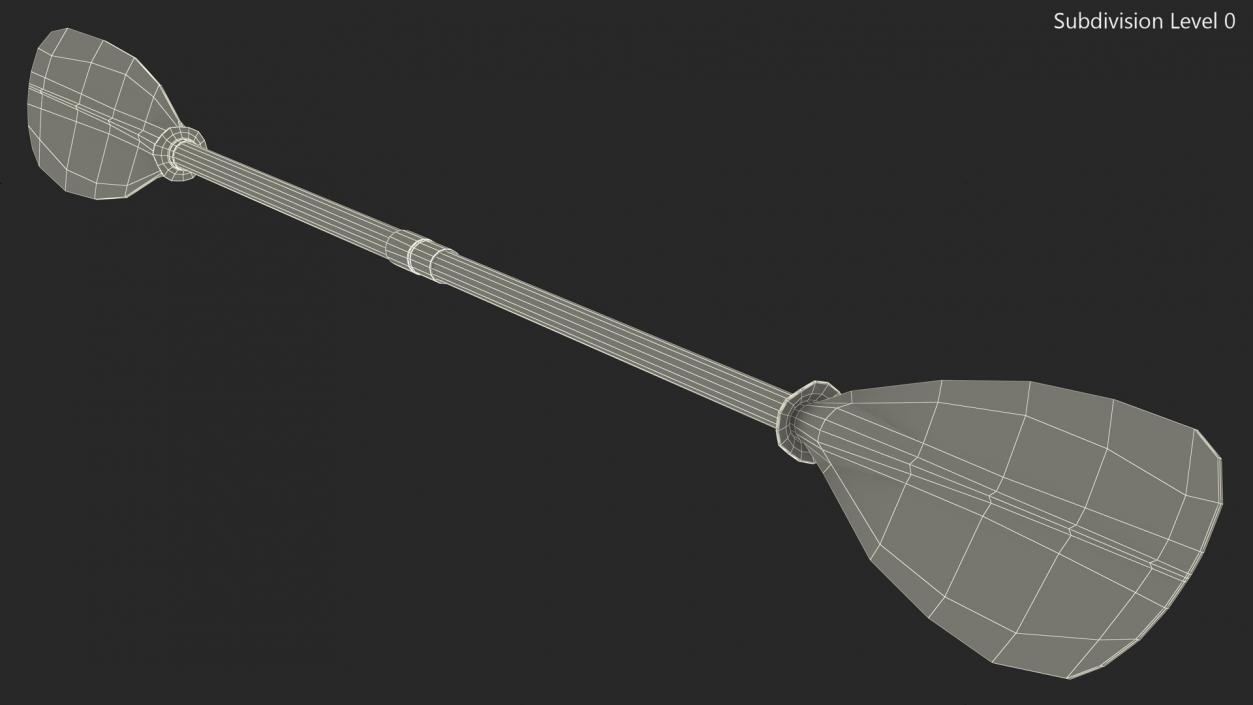 Kayak Paddle 3D