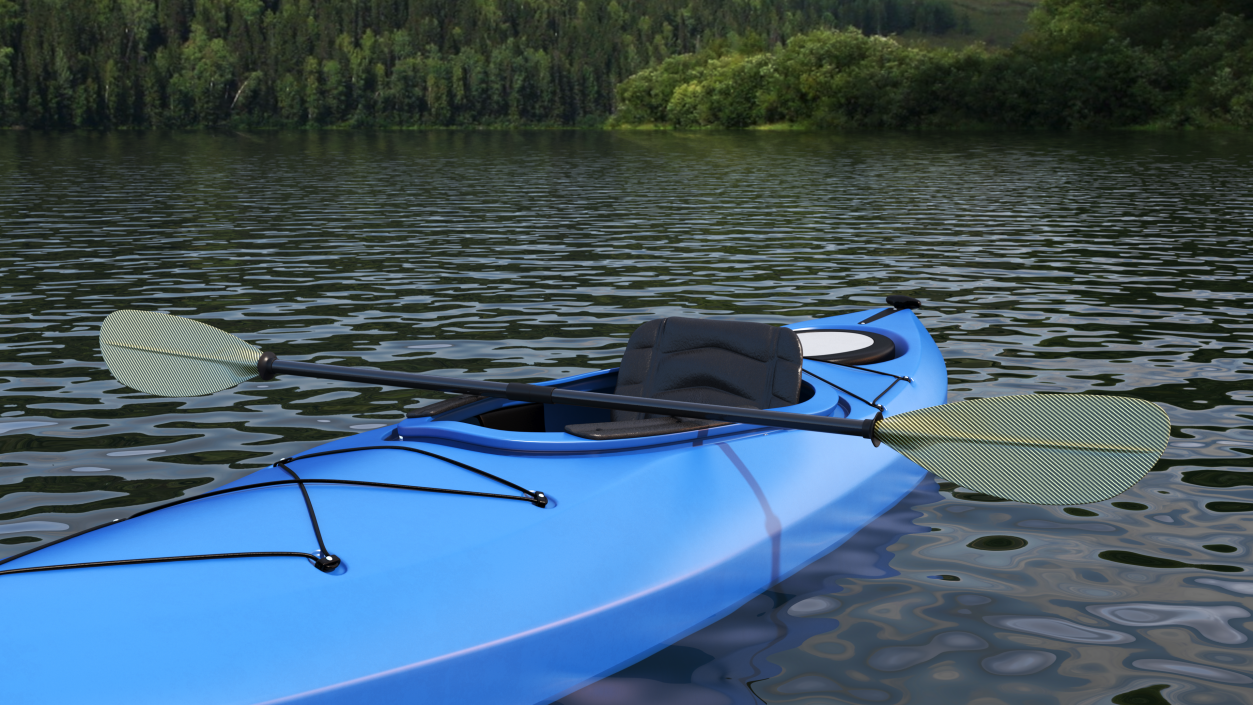 Kayak Paddle 3D