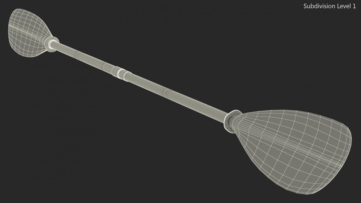 Kayak Paddle 3D