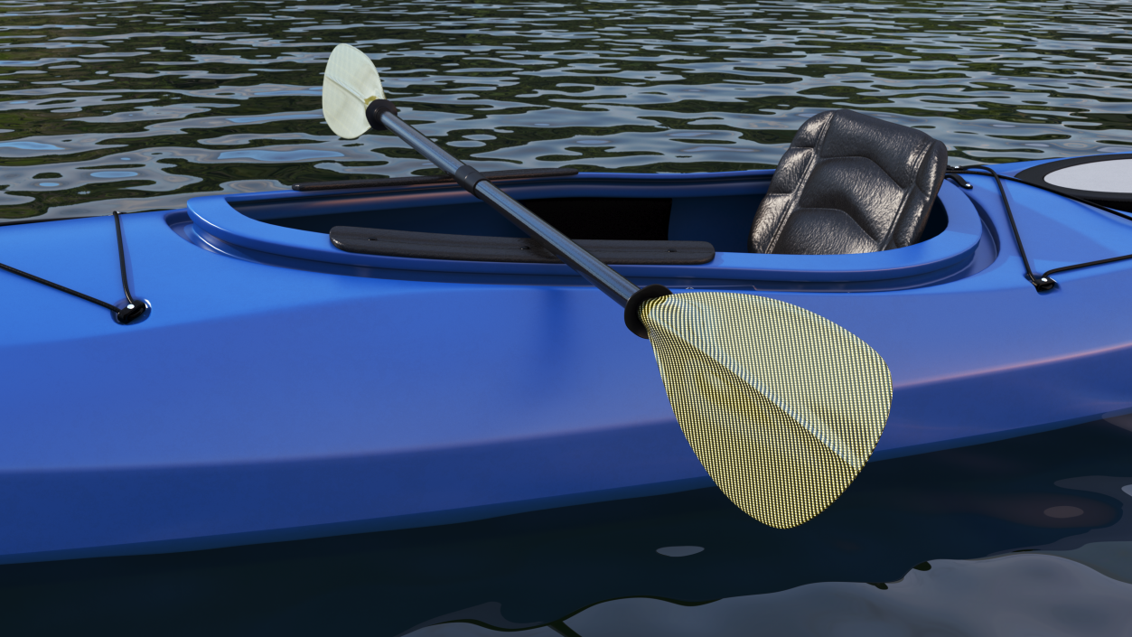 Kayak Paddle 3D