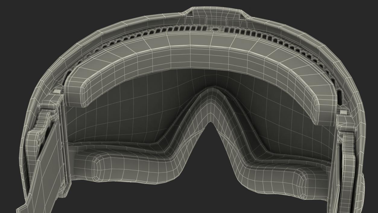 Anti Fog Airsoft Goggles 3D model