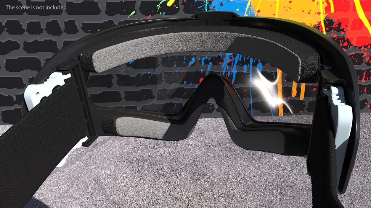 Anti Fog Airsoft Goggles 3D model