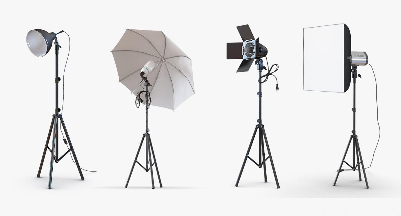 3D model Photography Light Collection 2