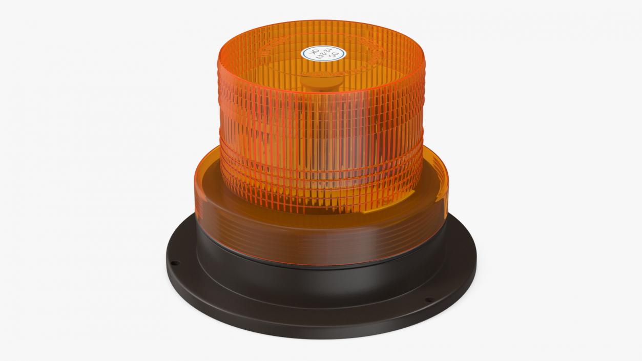 LED Beacon Orange 3D