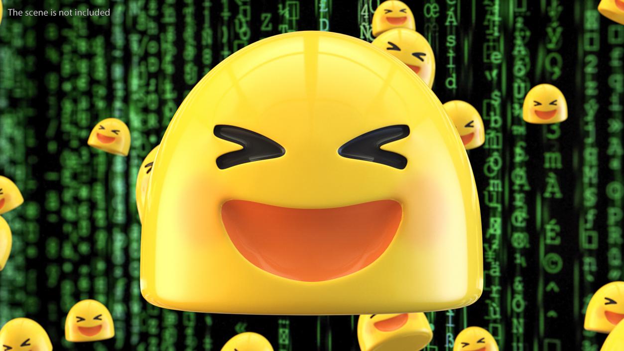 Laughing Android Emoji 3D