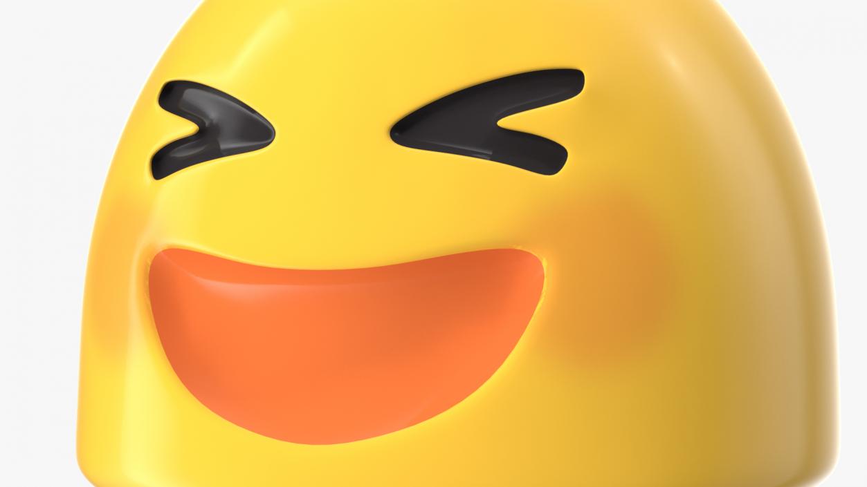 Laughing Android Emoji 3D