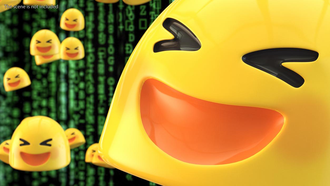 Laughing Android Emoji 3D