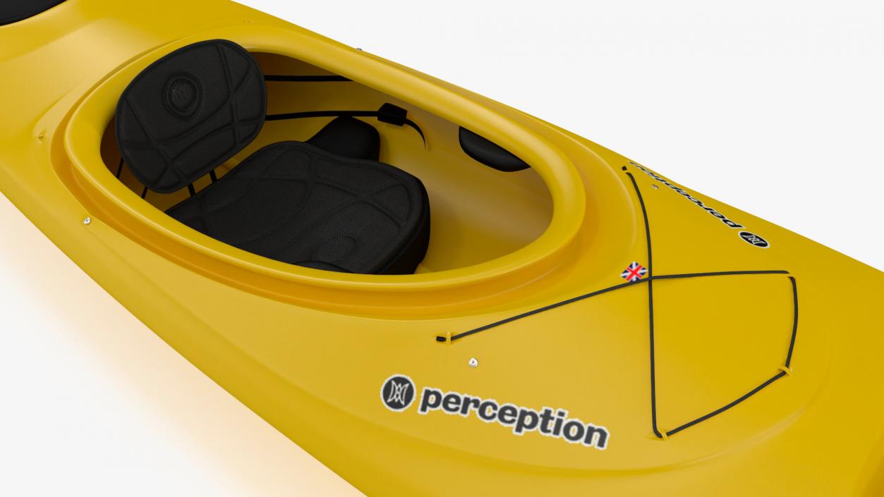 Double Sea Touring Kayak 3D model