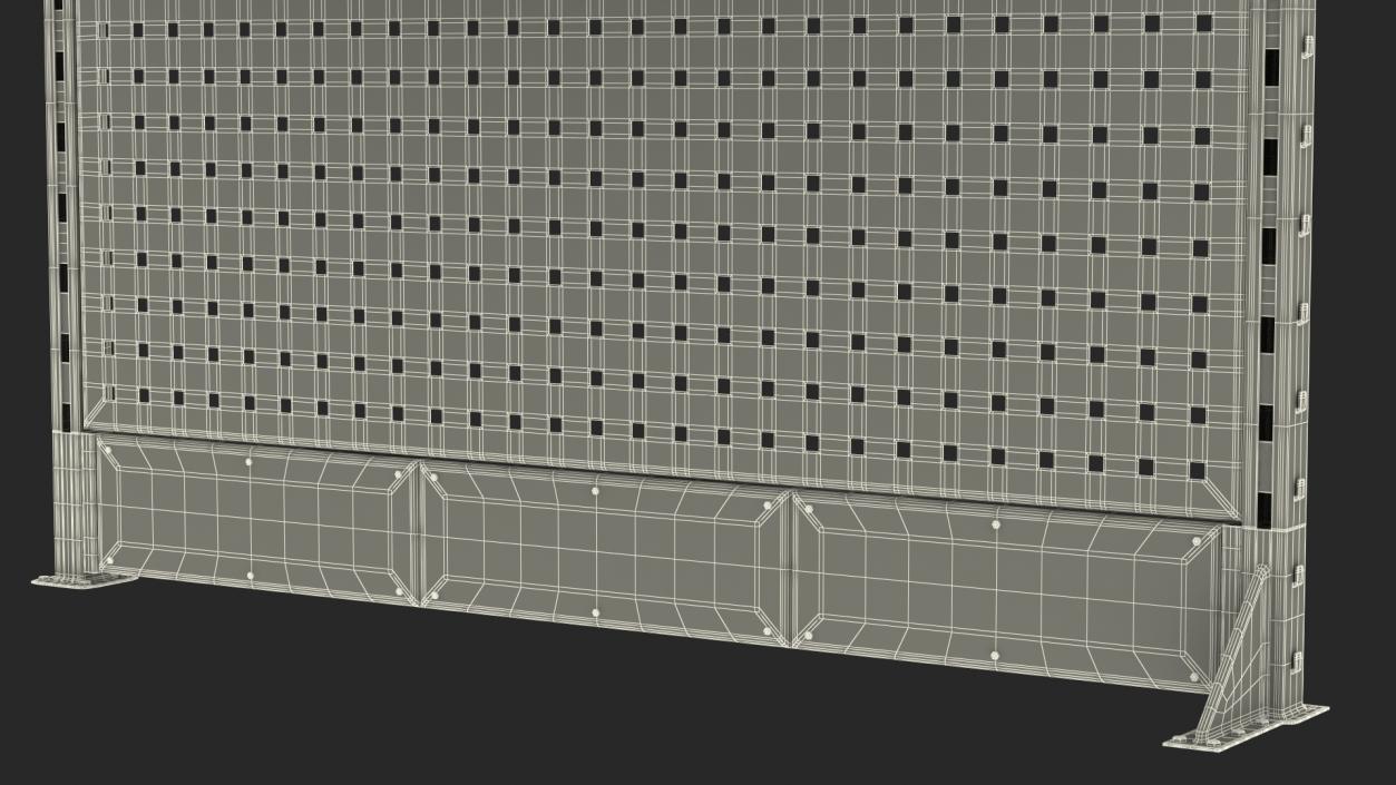 3D Plastic Bins Kit Wall