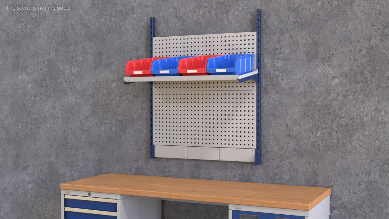 3D Plastic Bins Kit Wall