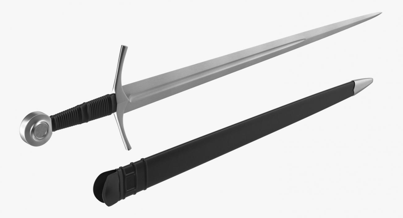 Swords with Sheath Collection 3D model