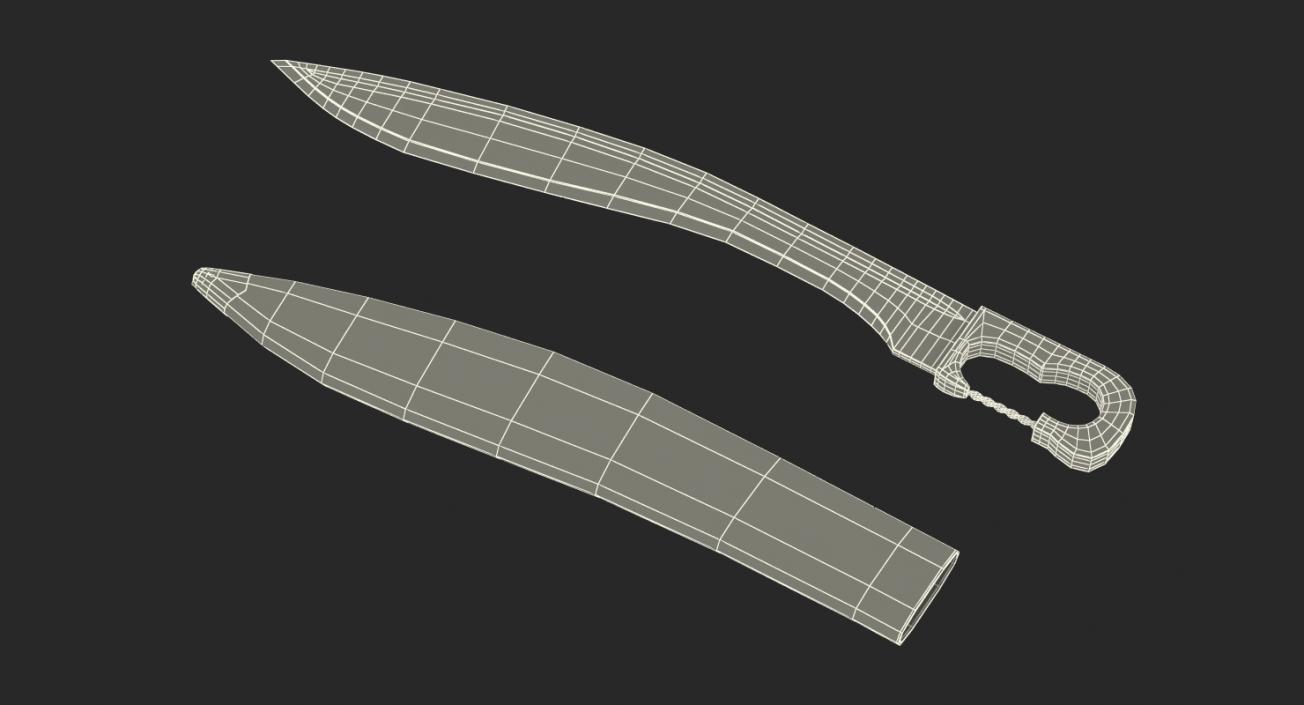 Swords with Sheath Collection 3D model