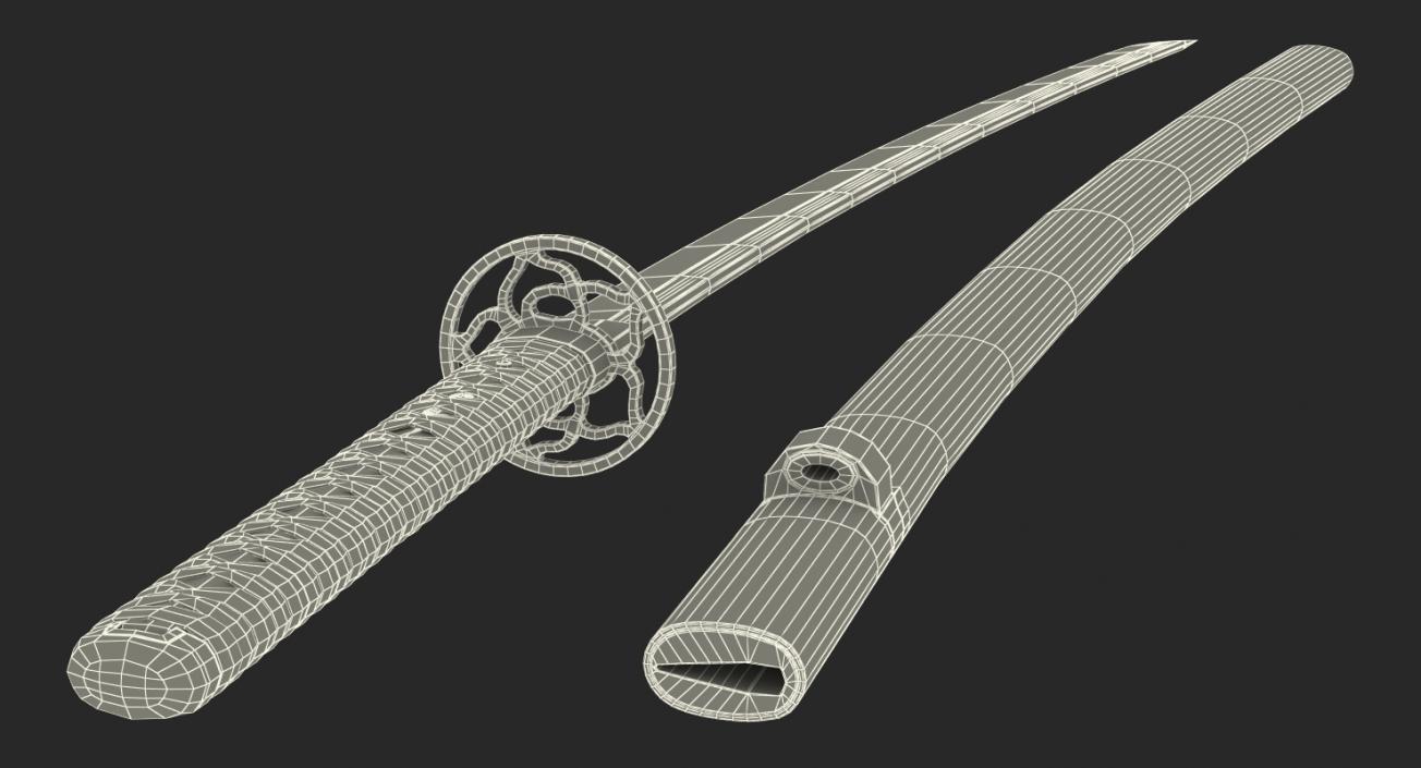 Swords with Sheath Collection 3D model